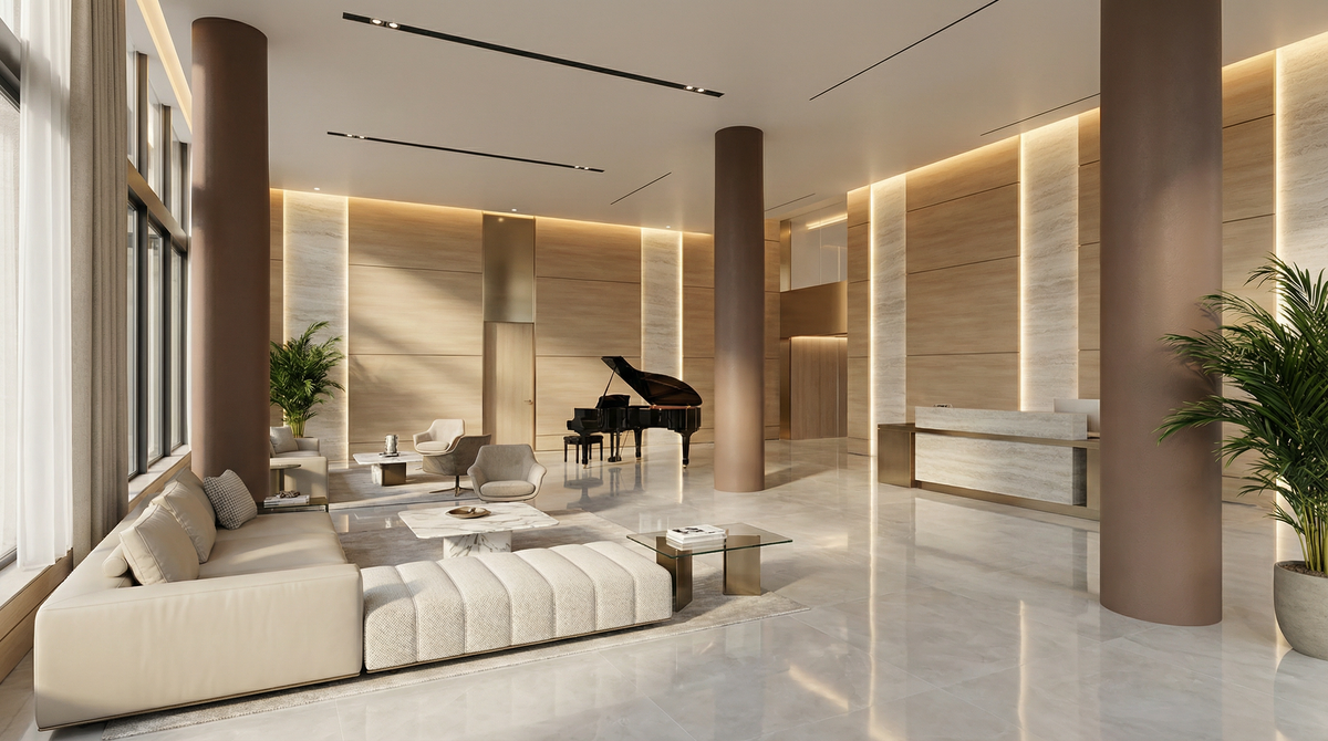 ETURNA lobby rendering